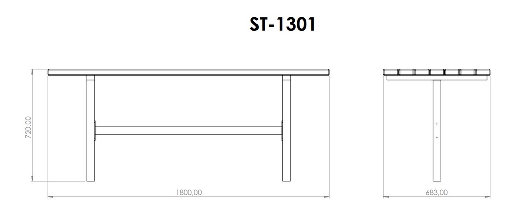 Tisch ST-1301-3