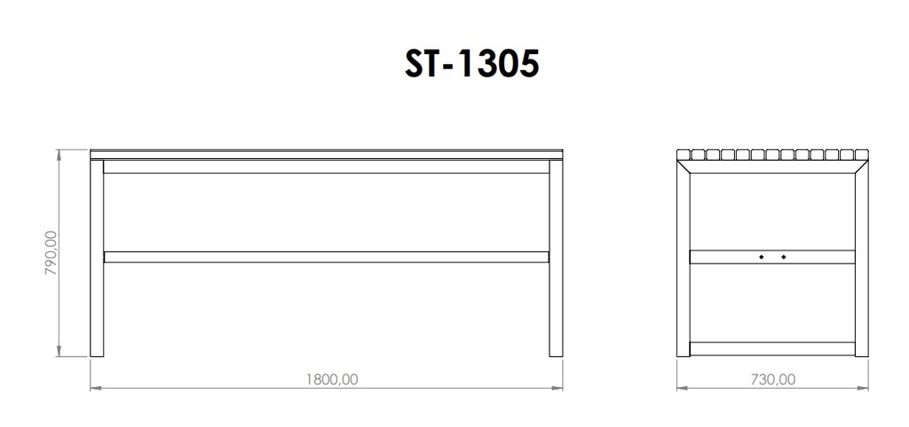 Tisch ST-1305-3