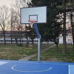 Basketballanlage zur Wandbefestigung aus Aluminium
